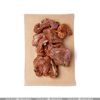 Шашлык из телятины в пикантном маринаде охлажденный от 