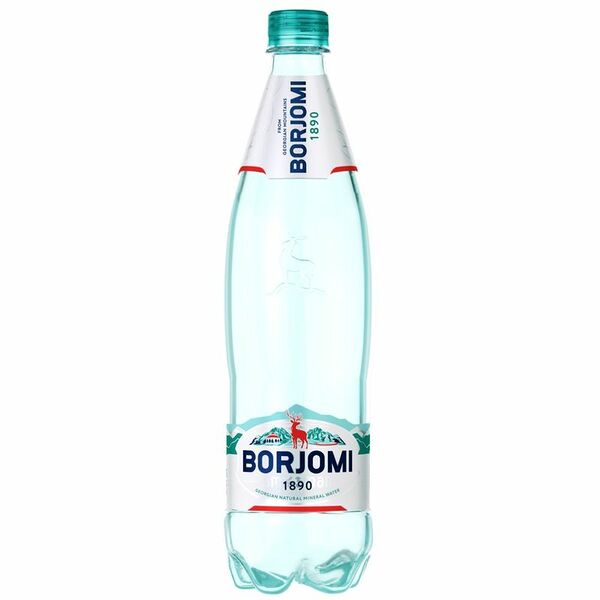 Вода минеральная Borjomi газированная 750 мл