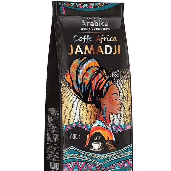 Кофе Jamadji Africa Arabica в зернах 1 кг