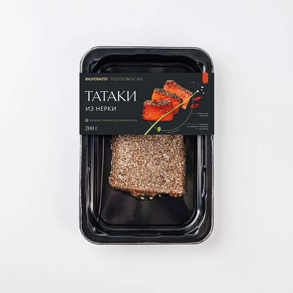Татаки из нерки, продукт замороженный 200 г 