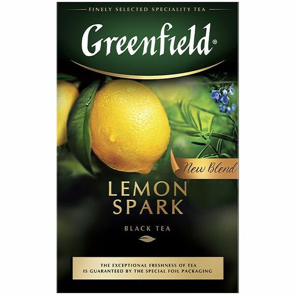 Чай черный Greenfield Lemon Spark