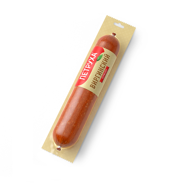 Колбаса Сервелат Виргинский в/к 1 сорт т/ф вак 0,36кг Белмит
