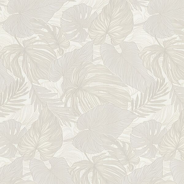 Обои Ateliero Green life, вспененный винил на флизелиновой основе, бежевый, 1,06х10 м