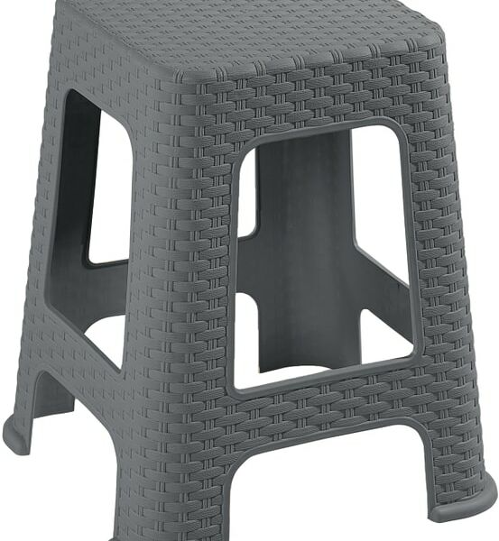 Табурет ВиолетПласт Ротанг большой 45см