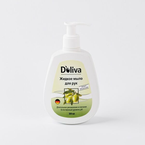 Мыло жидкое для рук Doliva витамин Е масло оливы