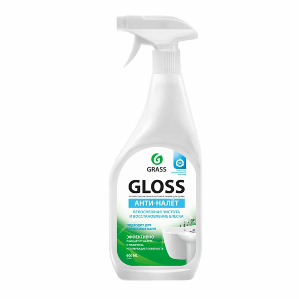 Средство Grass Gloss чистящее для ванной комнаты 600мл
