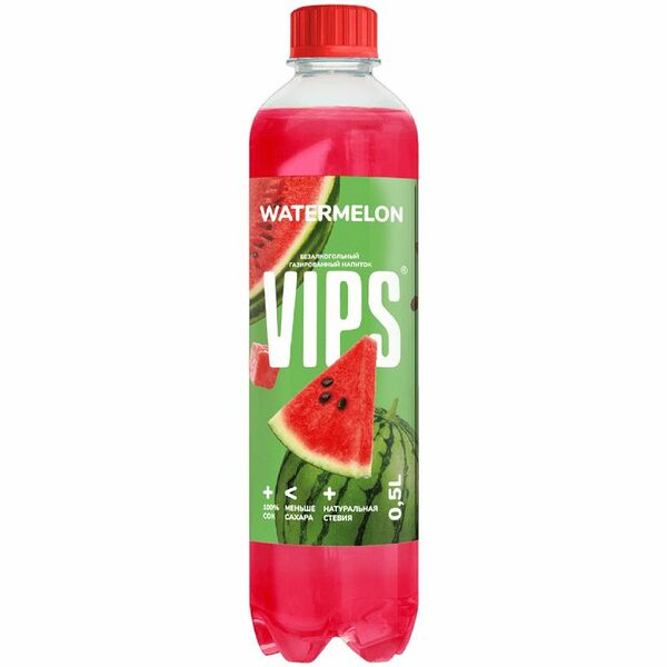 Напиток газированнный Vips Арбуз 0.5 л