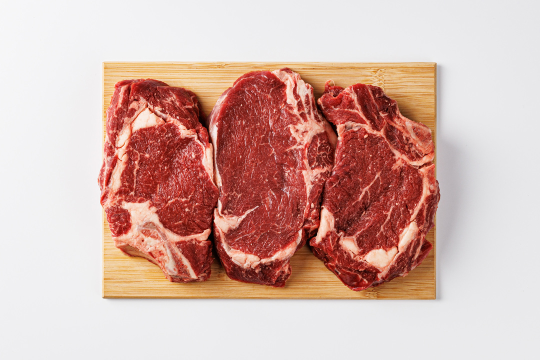 

Антрекот говяжий на кости охл., вес