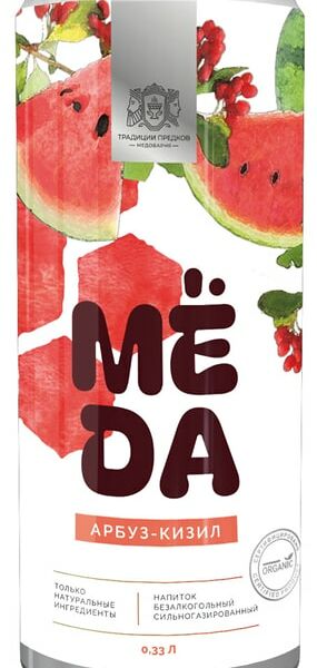 Напиток Меда Арбуз-Кизил 330мл