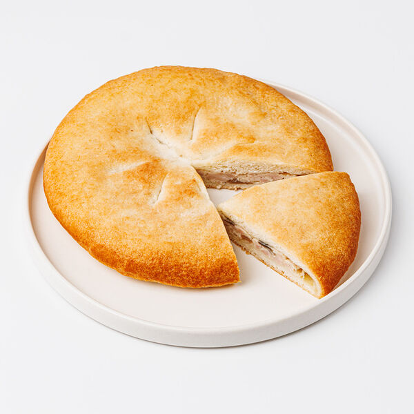 Пирог осетинский с курицей, грибами и сыром, 250 г