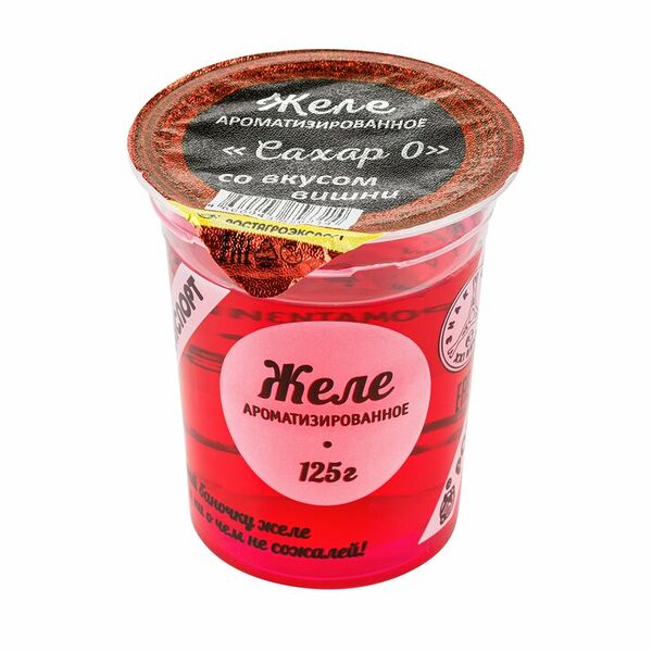 Желе Ростагроэкспорт Сахар 0 Вишня, 125г