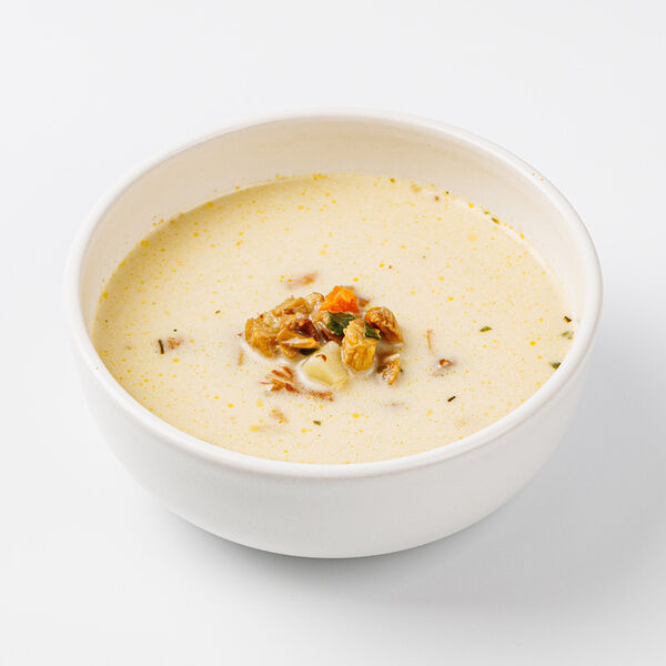 Суп с лисичками и беконом, 270мл