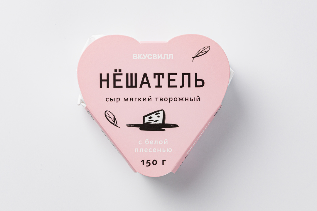 

Сыр мягкий творожный с белой плесенью Нёшатель