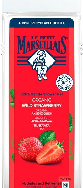 Гель для душа Le Petit Marseillais Клубника 400мл
