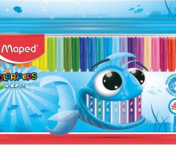 Набор фломастеров Maped Color Peps Ocean 24шт