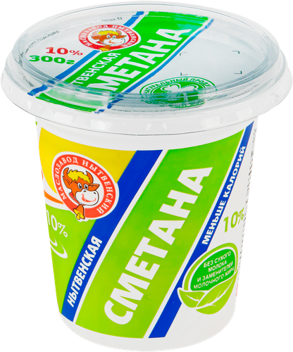 

Сметана Маслозавод Нытвенский 10% 300 г