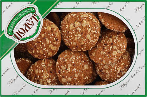 Печенье КП ПОЛЕТ Пять злаков, 600г