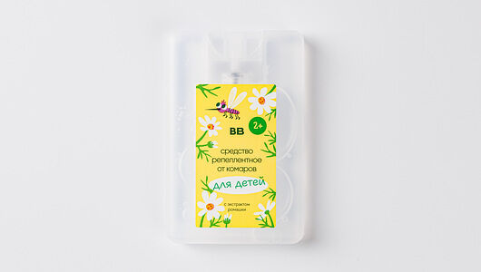 Средство репеллентное от комаров с экстрактом ромашки для детей 2+