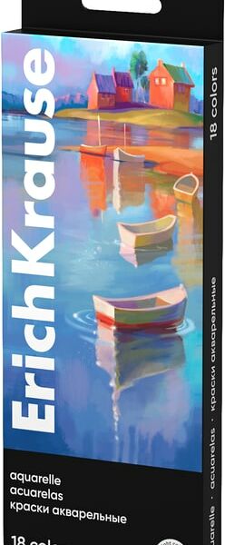Краски акварельные ErichKrause Art Spirit 18 цветов