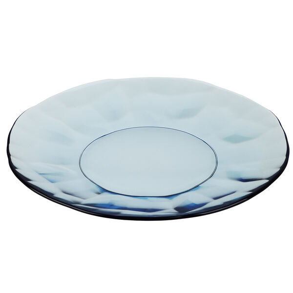 Тарелка обеденная 20см, fancy diamond, стекло