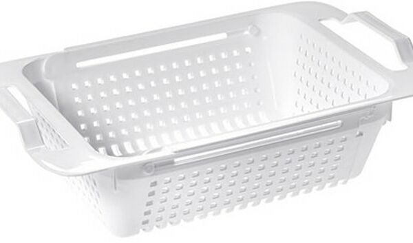 Мойка-сушка Violet раздвижная 29.5*19.5*9см белая