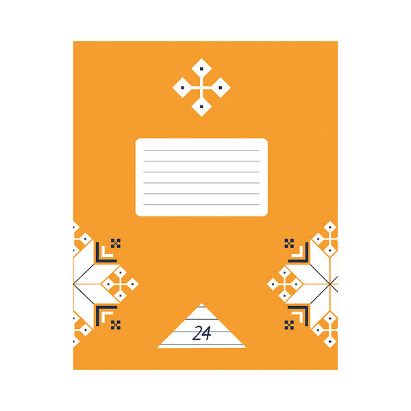 Сшытак школьны 24л лiн арт 327