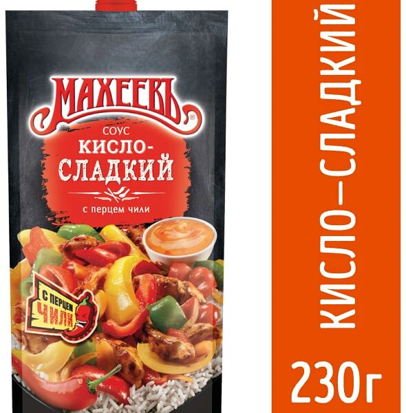 Соус Махеевъ Кисло-сладкий деликатесный 230г