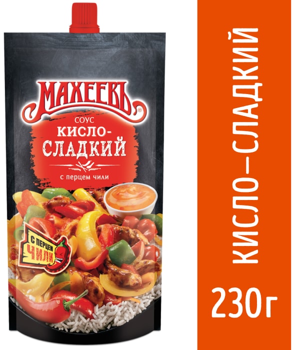 

Соус Махеевъ Кисло-сладкий 230 г