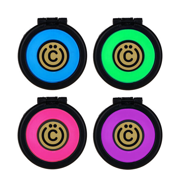 Всёгазин набор мелков для окрашивания волос 4шт, круглые, 4 цвета, вг22-62