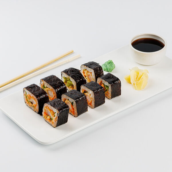 Ролл с креветкой темпура 225г