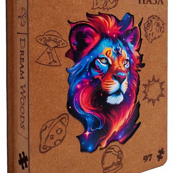 Пазл фигурный Dream Woods Leo размер: M, 97 элементов