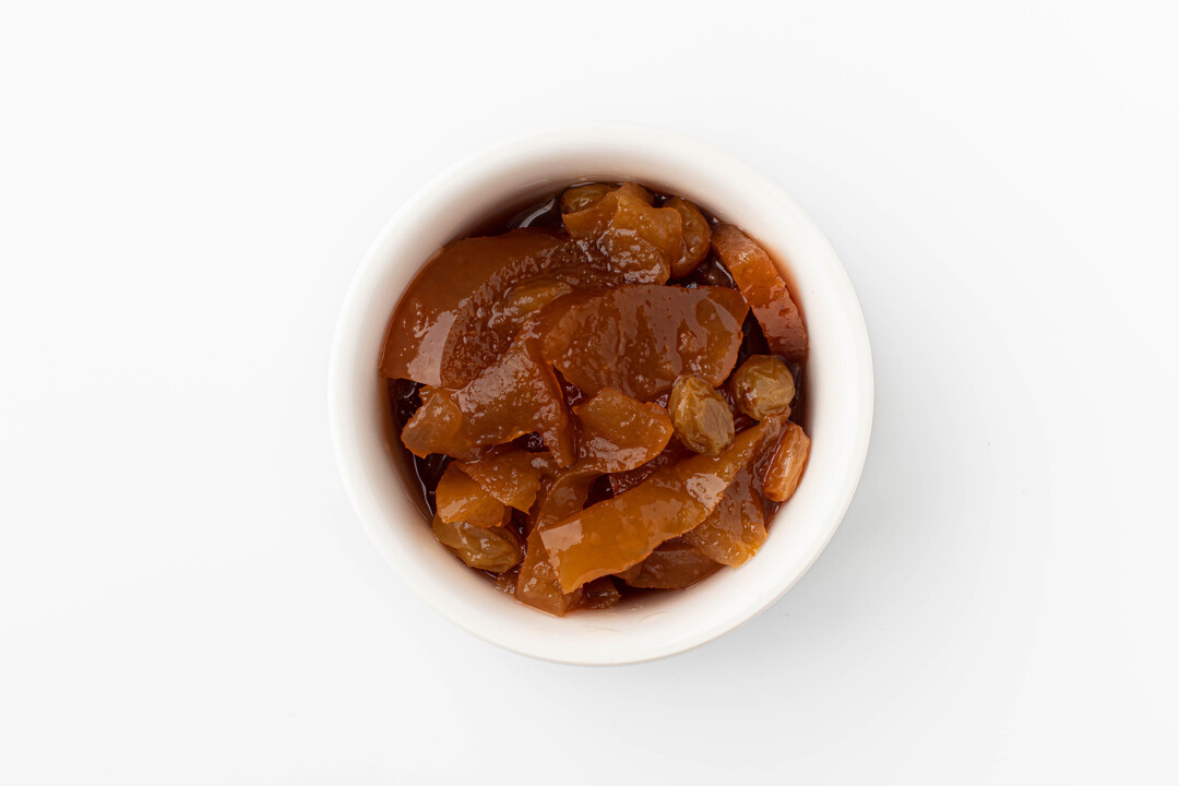 

Варенье из яблока с корицей и изюмом на сиропе из топинамбура