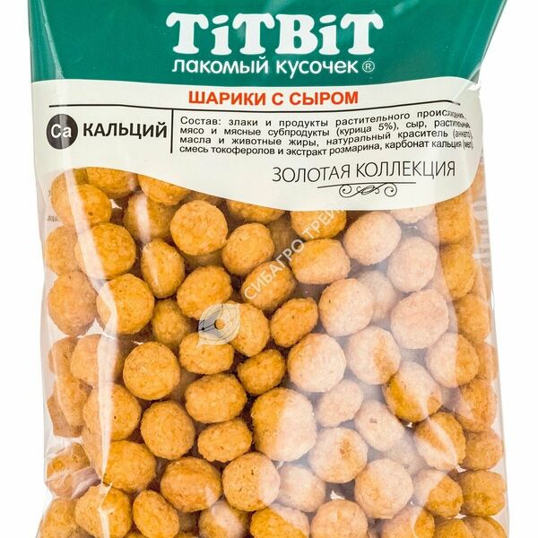 Шарики с сыром для собак 95 г