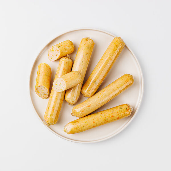 Сосиски Индейка с овощами, высший сорт