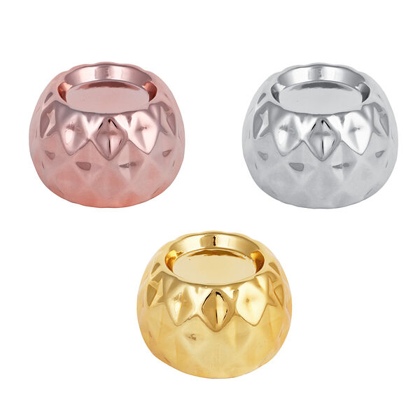 Подсвечник керамический, 7,5х5,2 см, в ассортименте, 1 шт