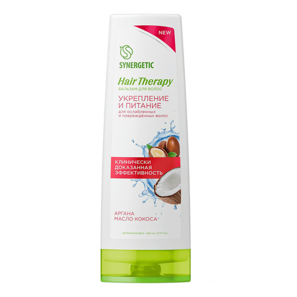 Бальзам Synergetic Hair Therapy укрепление и питание