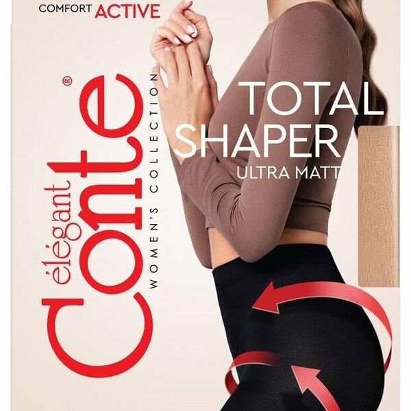 Колготки женские Conte Elegant Velour Active 100 антрацит, размер 3