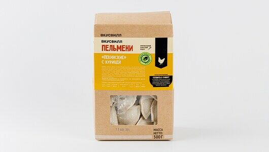 Пельмени Пекинские с курицей Продукт замороженный
