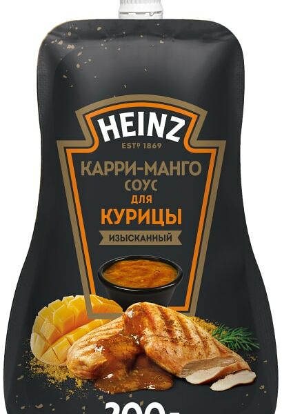Соус Heinz Карри-Манго для курицы 200г
