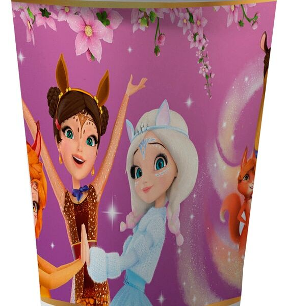 Набор бумажных стаканов ND Play Царевны 250мл 6шт