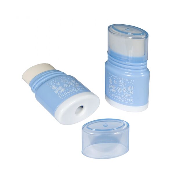 Точилка Bruno Visconti Flowerzefir с контейнером и ластиком в ассортименте