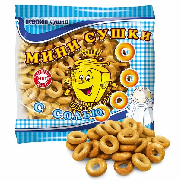 Мини-сушки Невская сушка с солью