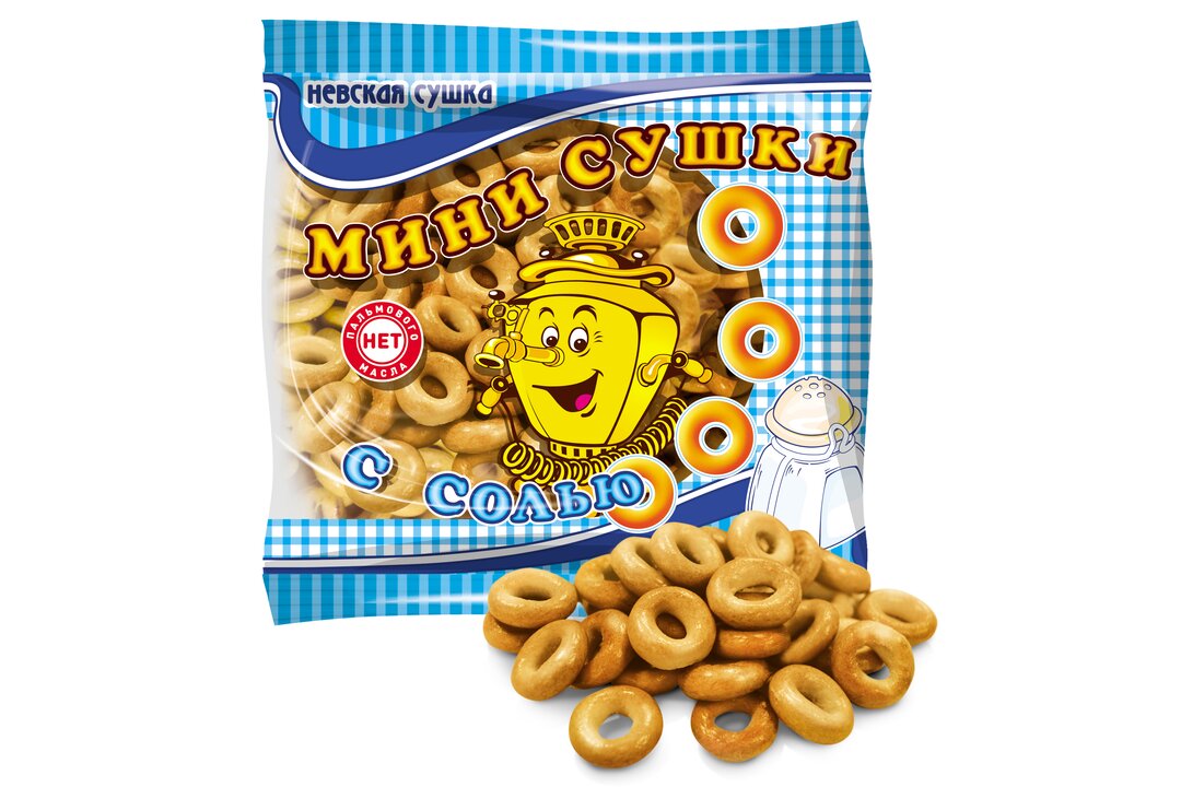 

Мини-сушки Невская сушка с солью 200 г