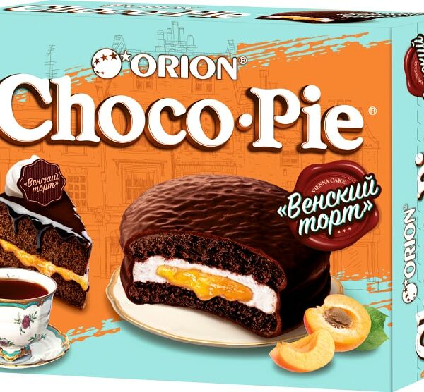 Печенье Orion Choco Pie Vienna Cake в глазури 360г