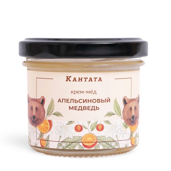 Крем-мед «Апельсиновый медведь»