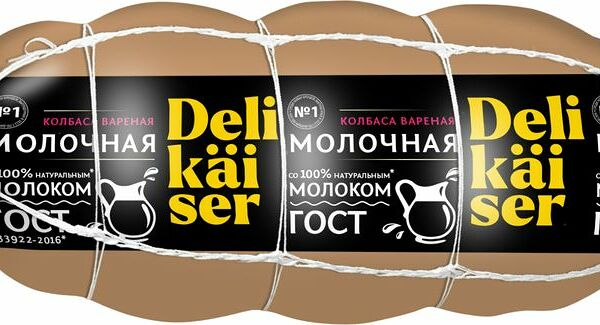 Колбаса Delikaiser Молочная вареная