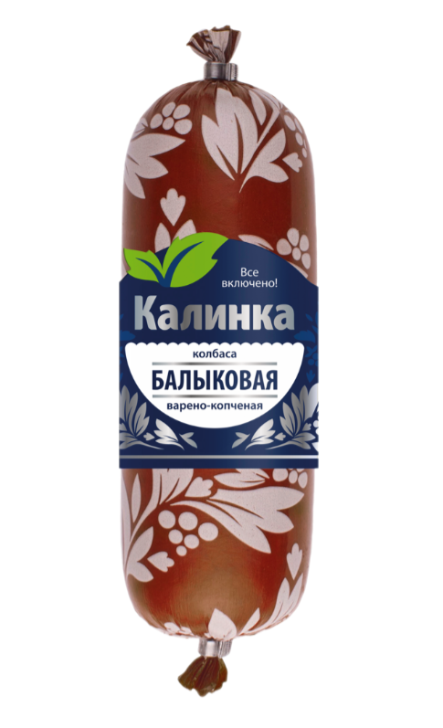 

Колбаса варено-копченая Калинка Балыковая 330 г