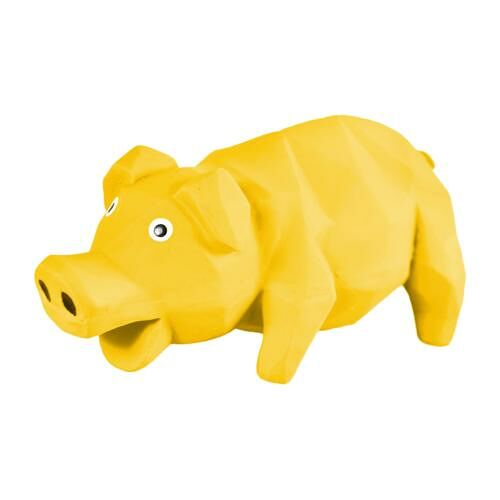 Игрушка для собак латексная Свинья кубическая 15*6*7см