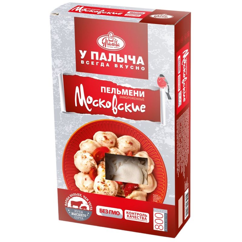 

Пельмени У Палыча Московские 800 г
