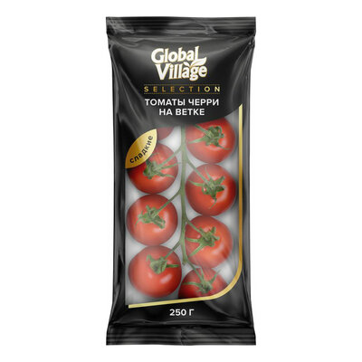 Томаты Черри Global Village на ветке 250 г